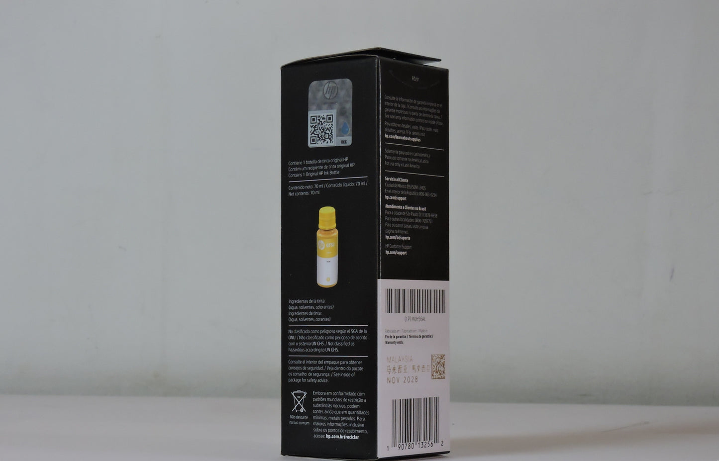 Botella de Tinta Amarillo Original HP GT52 (SKU M0H56AL)