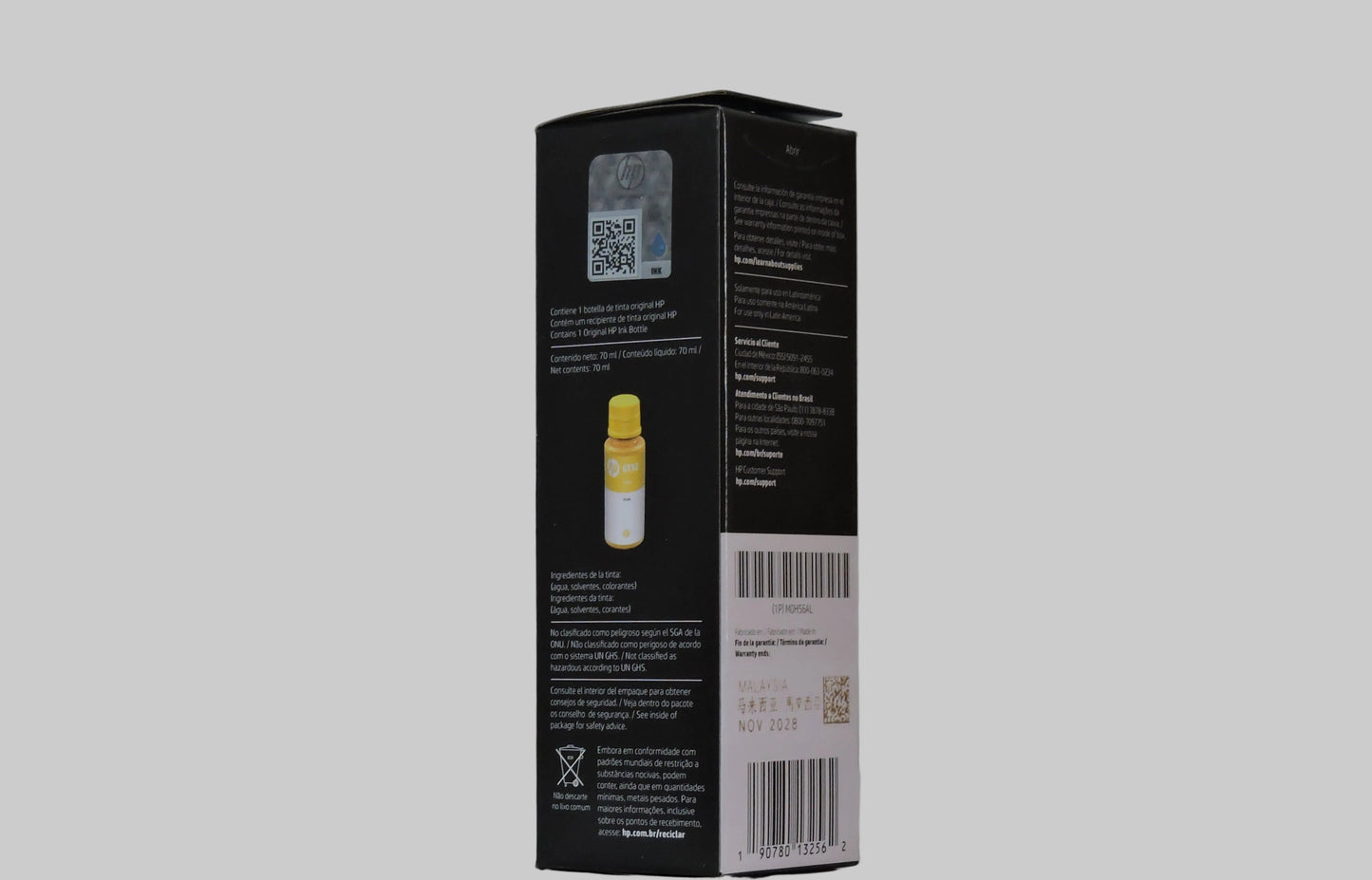 Botella de Tinta Amarillo Original HP GT52 (SKU M0H56AL)