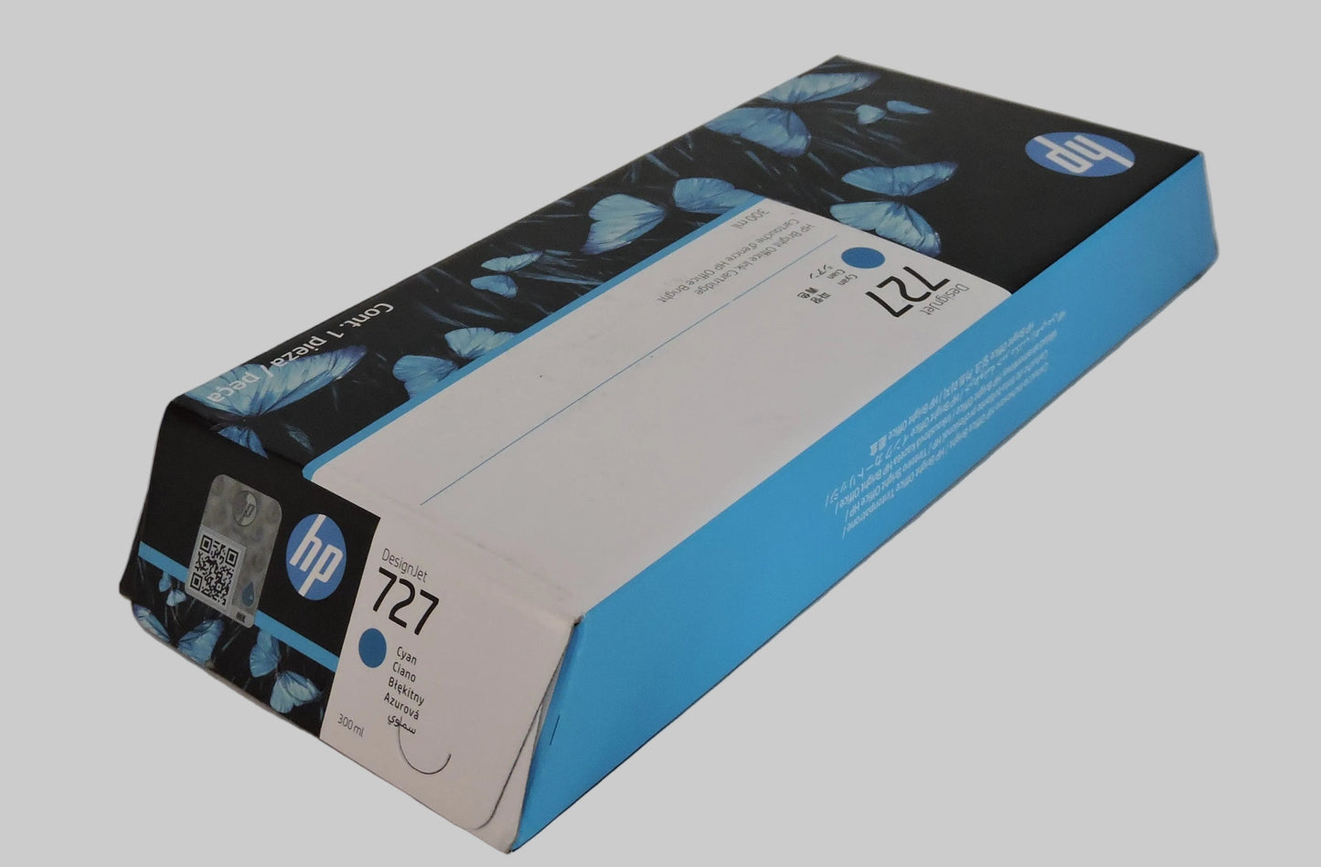 Cartucho de Tinta Cian Original HP 727 DesignJet (SKU F9J76A)