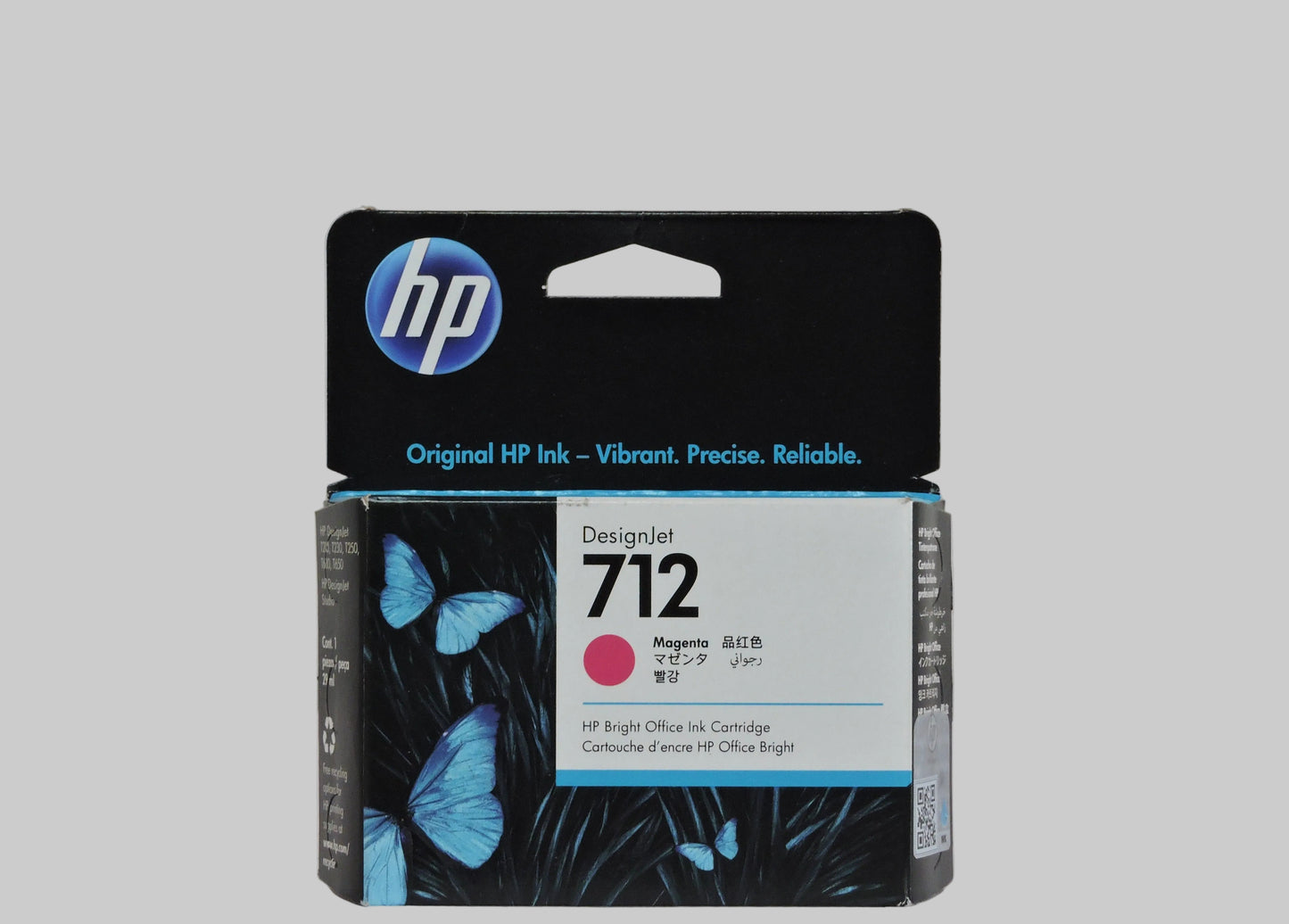 Cartucho de Tinta Magenta Original HP 712 (SKU 3ED68A)