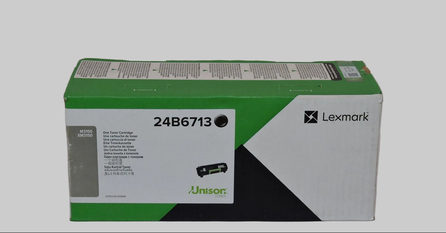 Cartucho de Tóner Negro Original Lexmark 24B6713