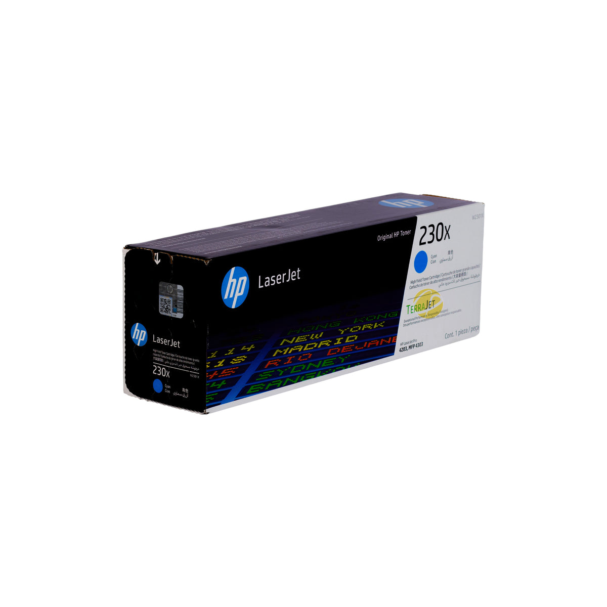 Cartucho de Tóner Cian Original HP 230X (SKU W2301X)