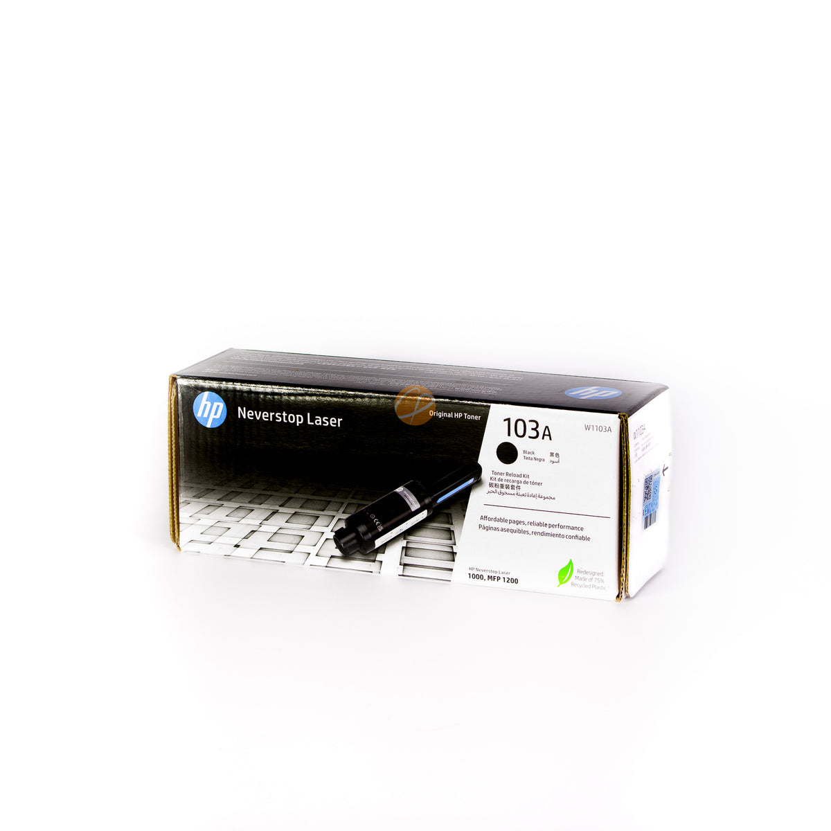 Kit de Recarga de Tóner Negro Original HP 103A (SKU W1103A)