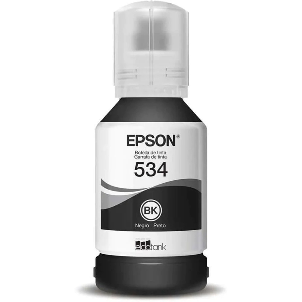 Botella de Tinta Negra Original Epson T534 (SKU T534120)