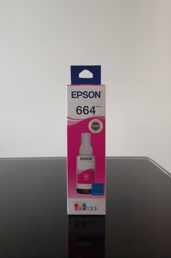 Botella de Tinta Magenta Original Epson T664 (SKU T664320)