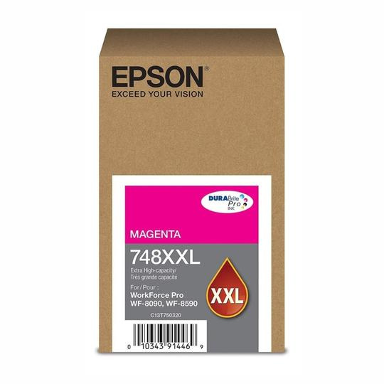 Botella de Tinta Magenta Original Epson T748XXL (SKU T748XXL320)