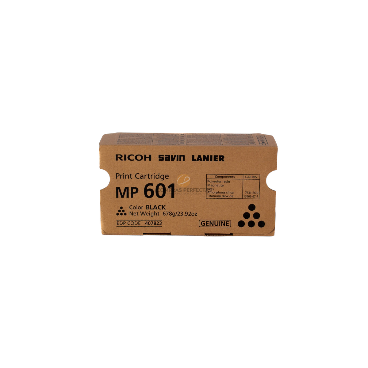 Cartucho de tóner negro original Ricoh MP 601 de Compras Perfectas para impresoras láser de alta velocidad.