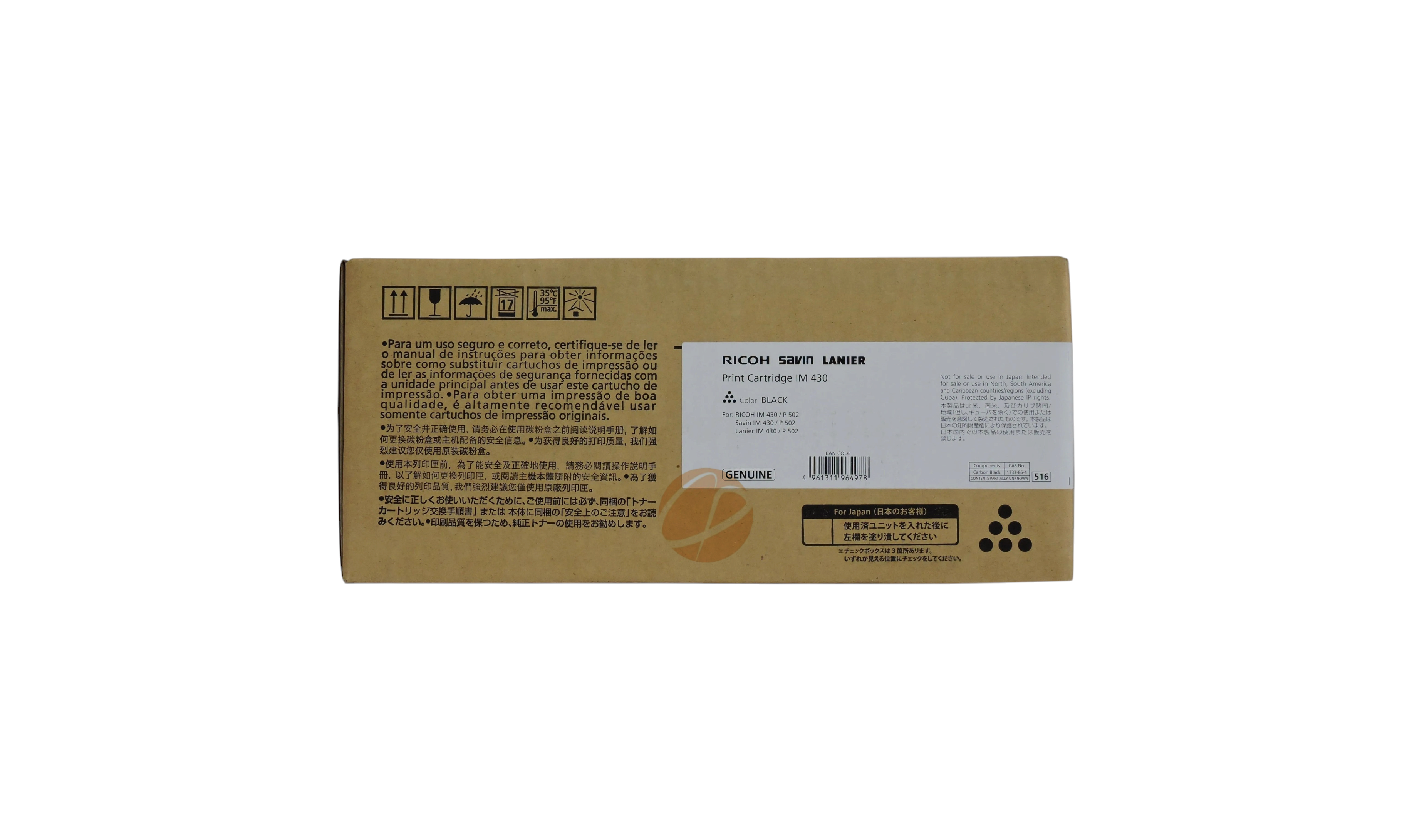 Cartucho de tóner negro original Ricoh IM 430 de Compras Perfectas para impresoras láser con alto rendimiento