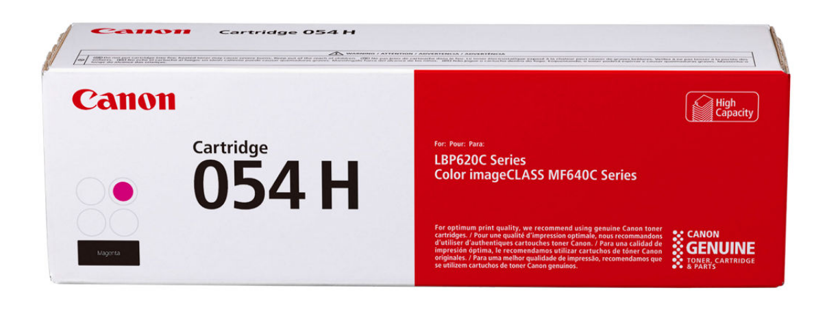 Cartucho de Tóner Magenta Original Canon 054H (SKU 3026C001AA)