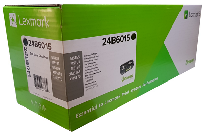 Cartucho de Tóner Negro Original Lexmark 24B6015