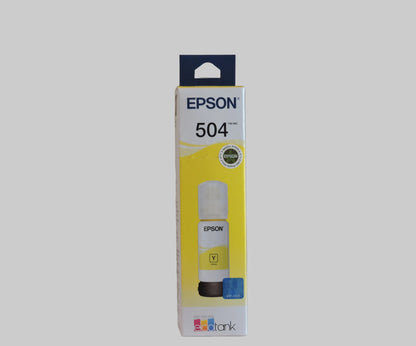 Botella de Tinta Amarillo Original Epson T504 (SKU T504420)