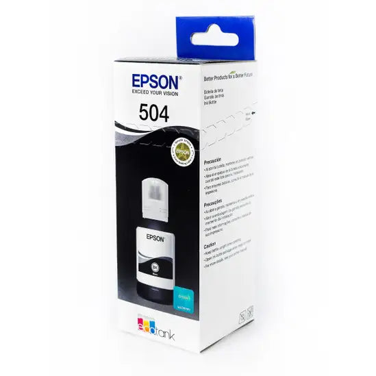 Epson T504 Original Black Ink Bottle (127 ml)
