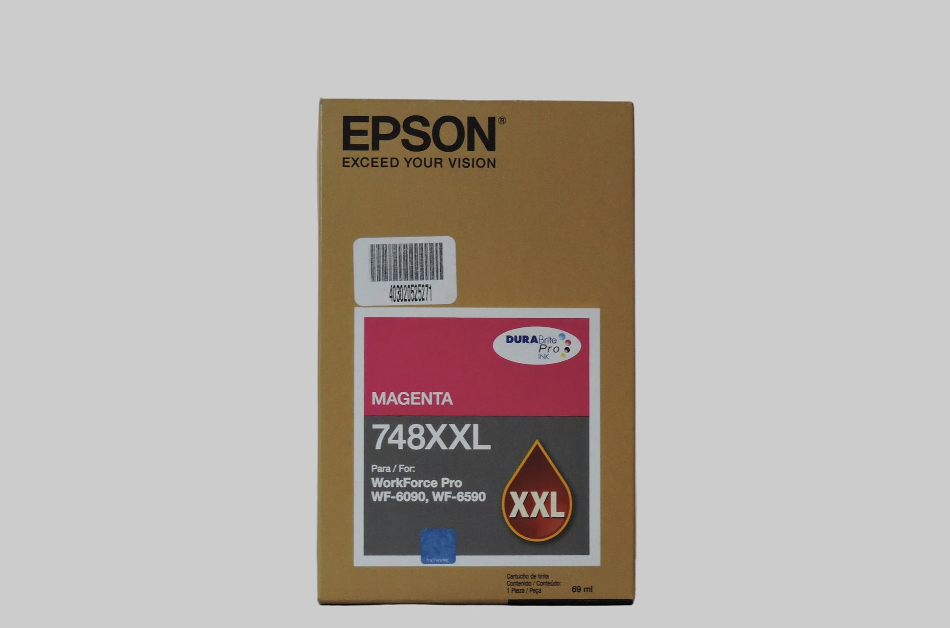 Botella de Tinta Magenta Original Epson T748XXL (SKU T748XXL320)