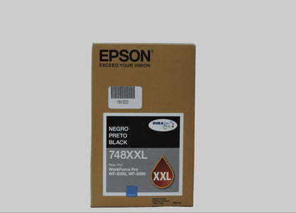 Botella de Tinta Negra Original Epson T748XXL (SKU T748XXL120)