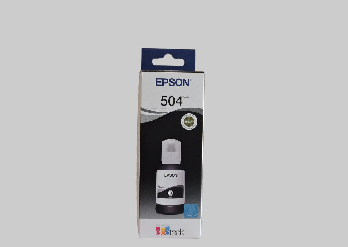 Botella de Tinta Negra Original Epson (SKU T504120)