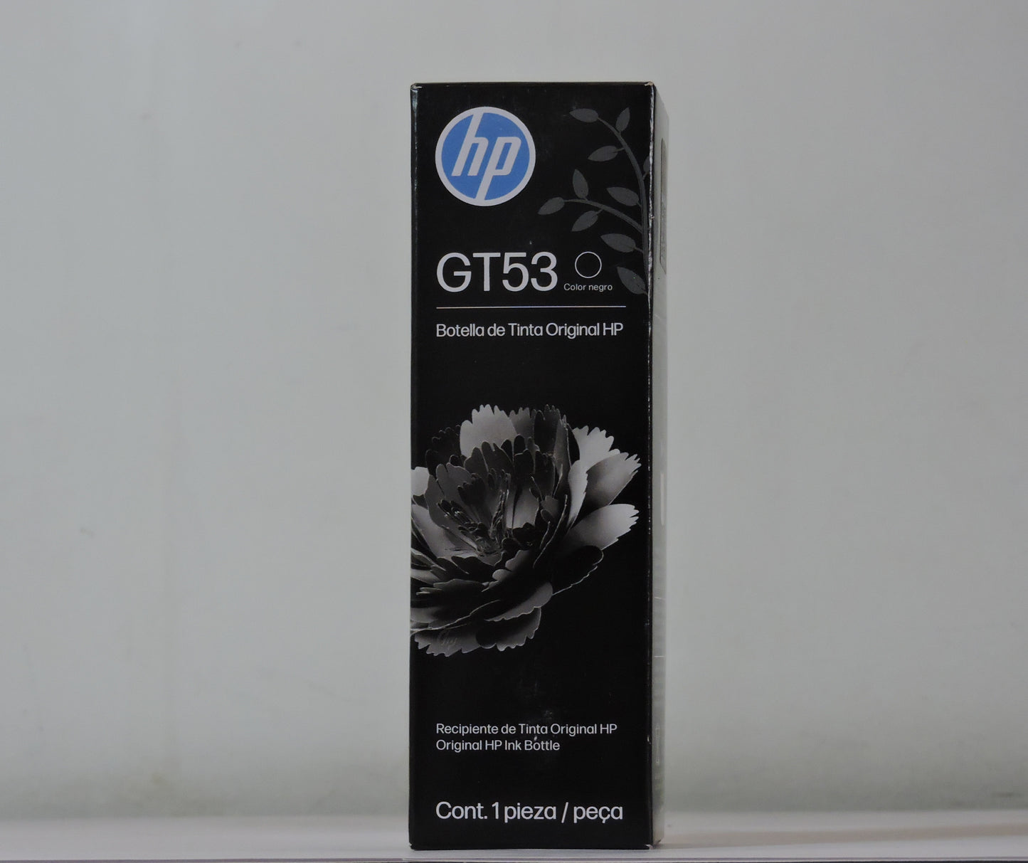 Botella de Tinta Negro Original HP GT53 90 ml (SKU 1VV22AL)