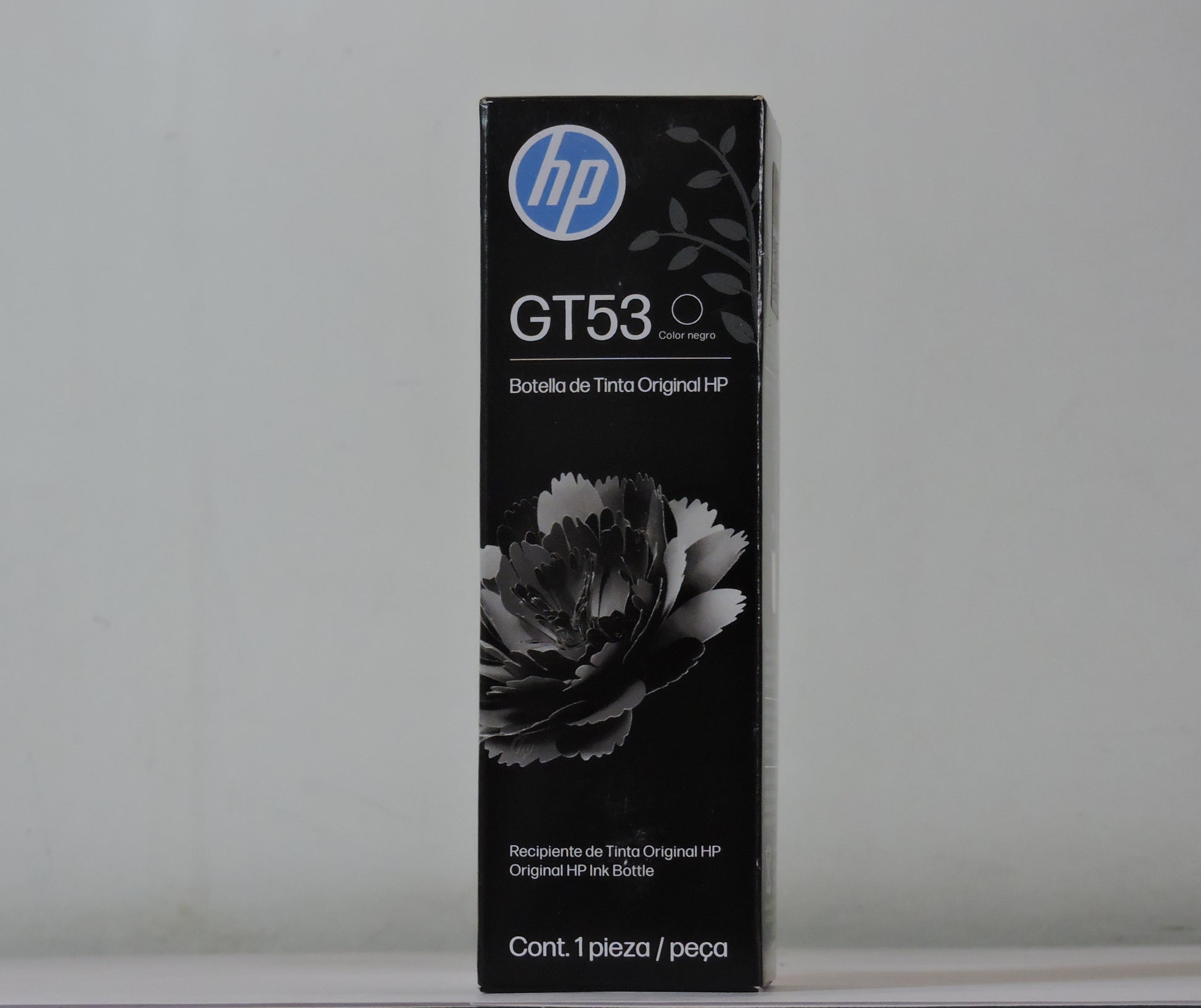 Botella de Tinta Negro Original HP GT53 90 ml (SKU 1VV22AL)