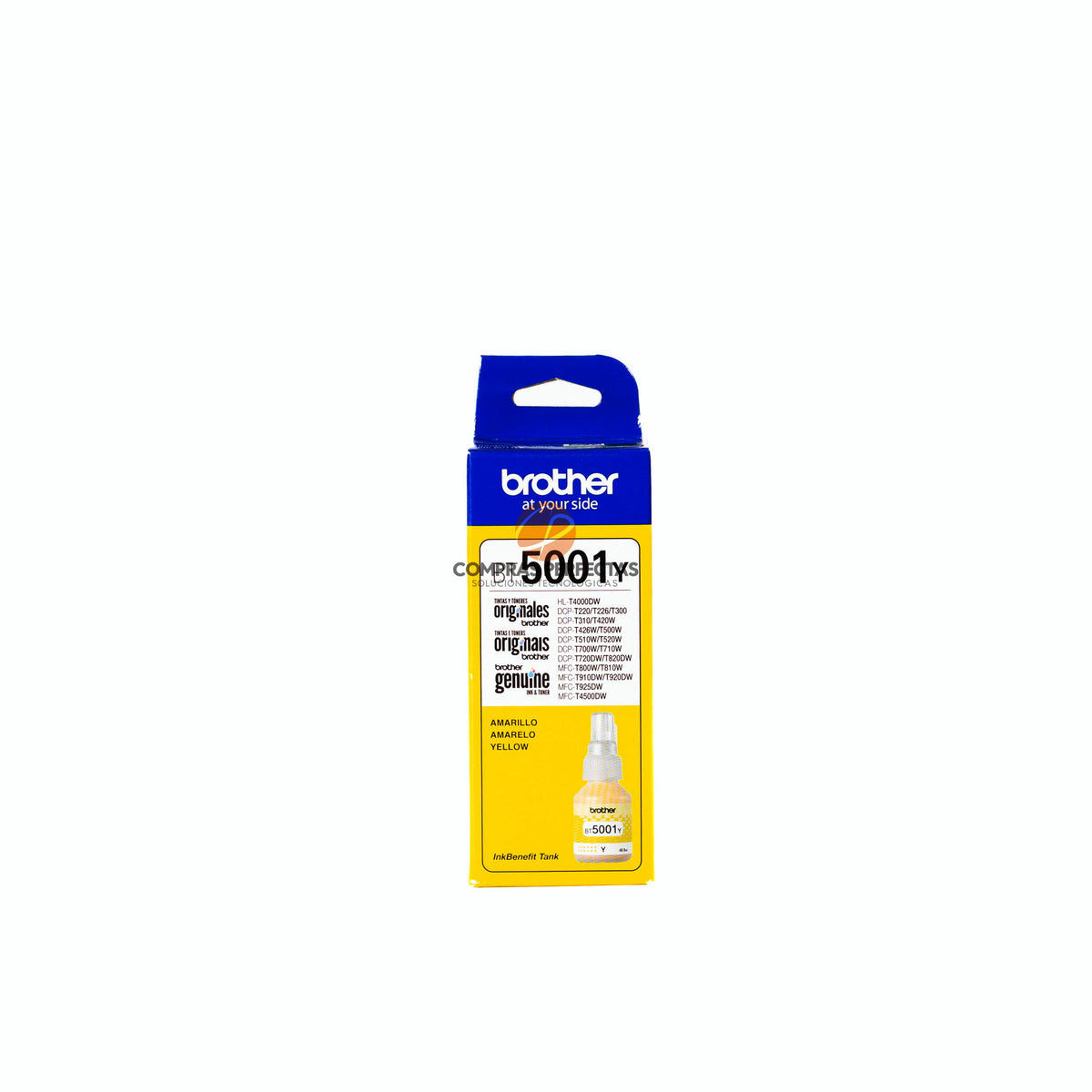 Cartucho de tinta Amarilla Original Brother (SKU BT5001Y)