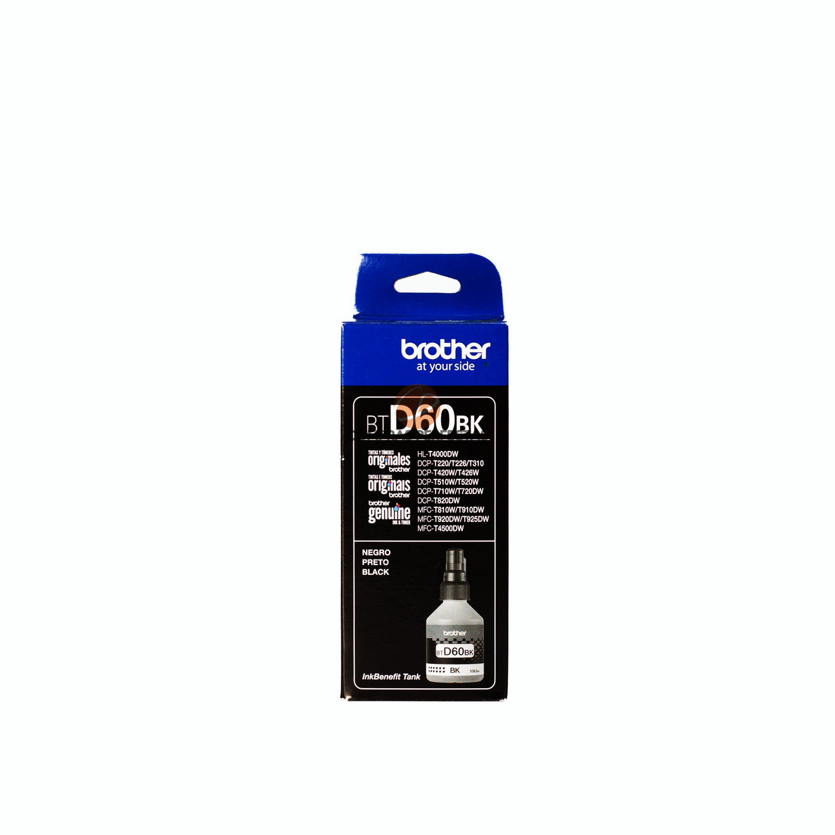 Botella de Tinta Negra Original Brother (SKU BTD60BK)