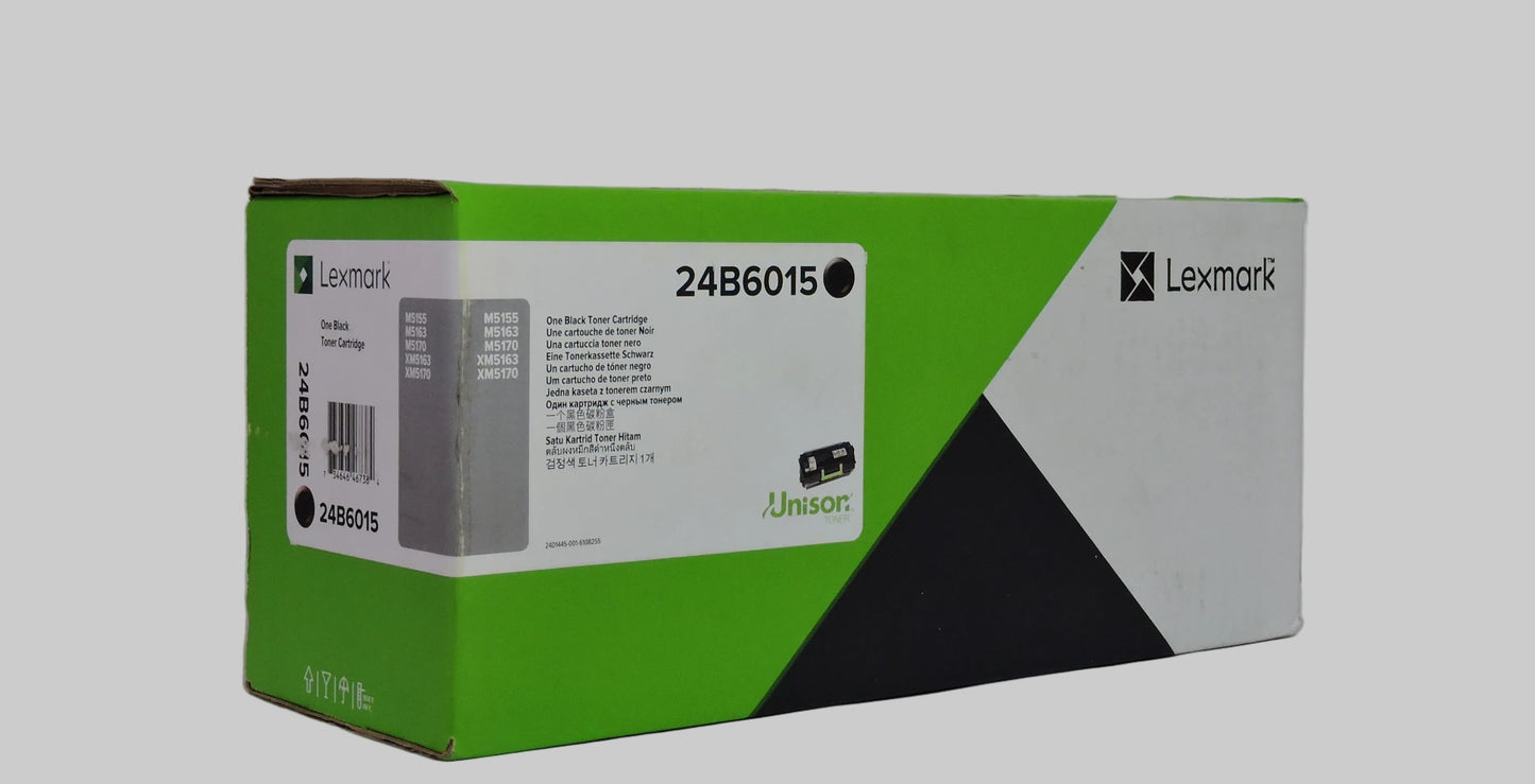 Cartucho de Tóner Negro Original Lexmark 24B6015