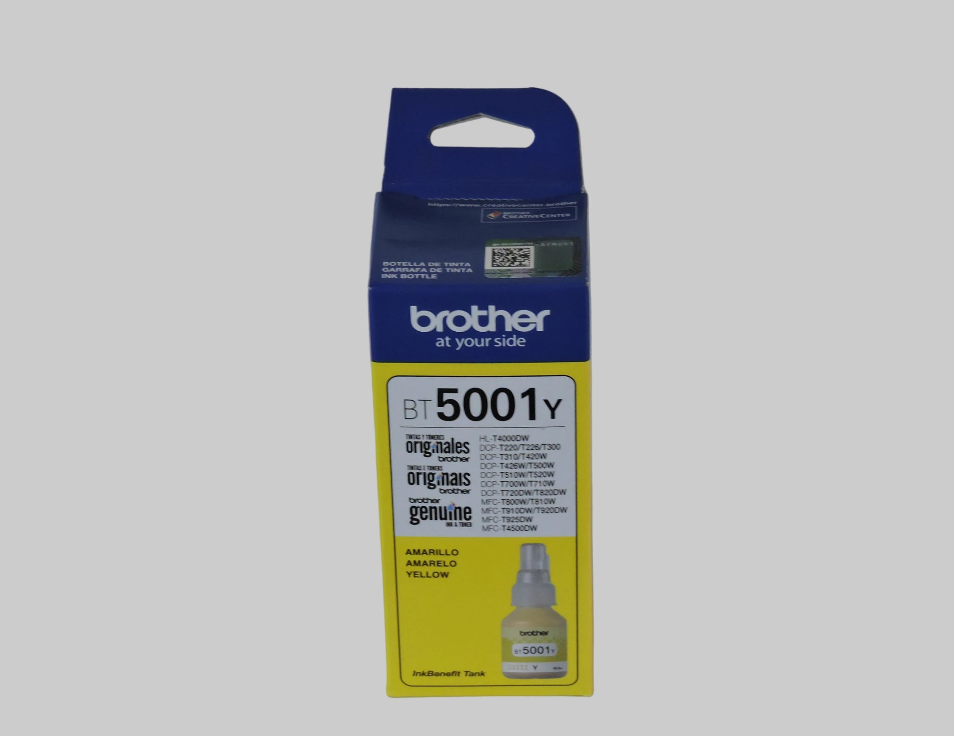 Cartucho de tinta Amarilla Original Brother (SKU BT5001Y)