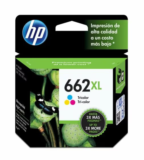 HP 662XL Original Tri-color Ink Cartridge (CZ106AL)