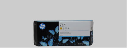 Cartucho de Tinta Amarillo Original HP 727 DesignJet  (SKU F9J78A)