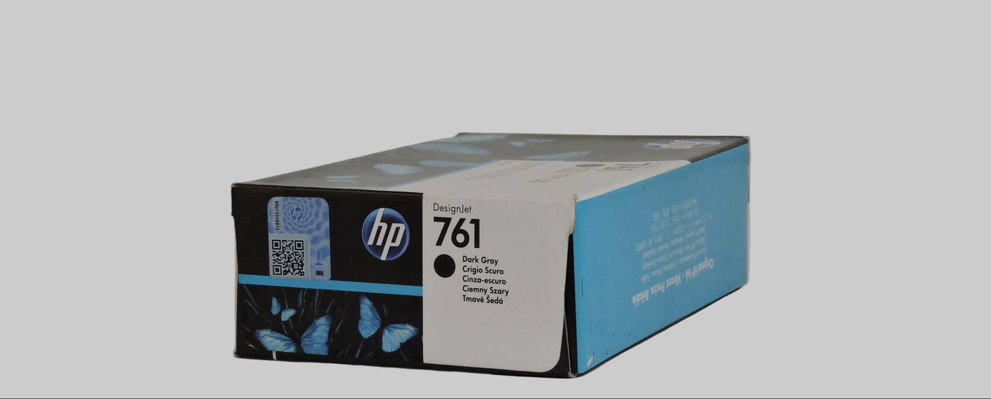 Cartucho de Tinta Gris Oscuro Original HP 761 (SKU CM996A)