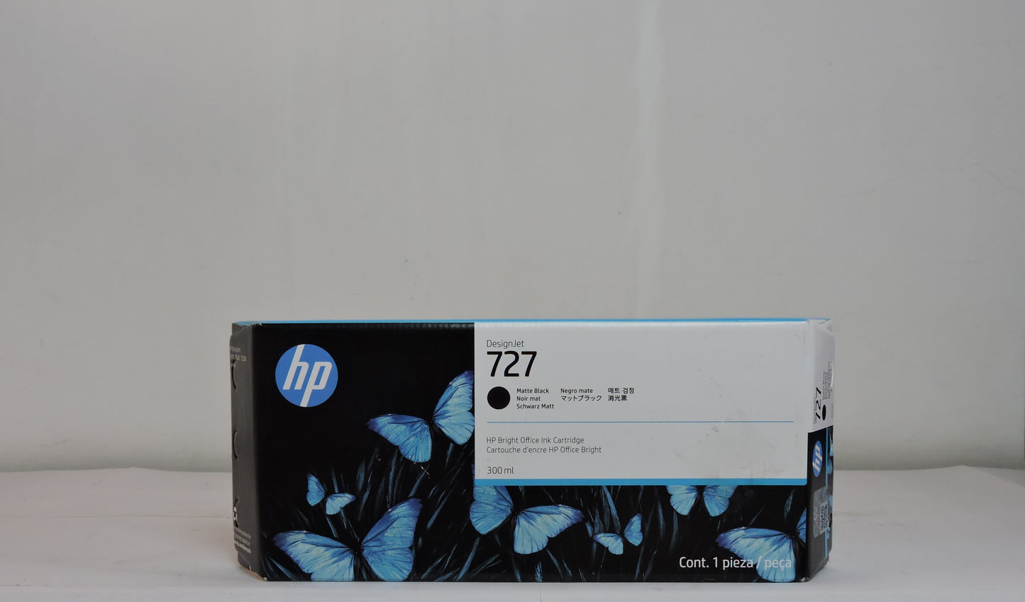 Cartucho de Tinta Negro Mate Original HP 727 DesignJet (SKU C1Q12A)