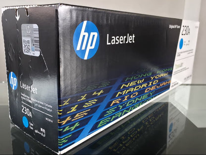 Cartucho de Toner Cian Original HP 230A LaserJet ( SKU W2301A)