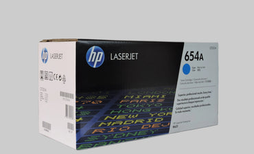 Cartucho de Tóner Cian Original HP 654A (SKU CF331A)