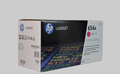 Cartucho de Tóner Magenta Original HP 654A (SKU CF333A)