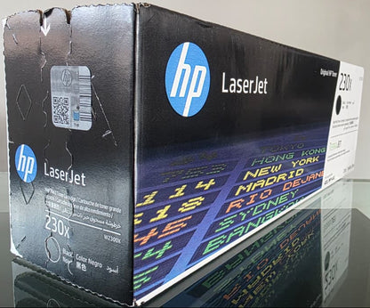 Cartucho de Toner Negro Original HP 230X (SKU W2300X)
