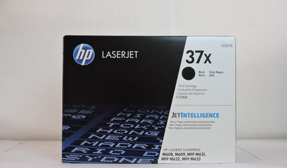 Cartucho de Tóner Negro Original HP 37X (SKU CF237X)