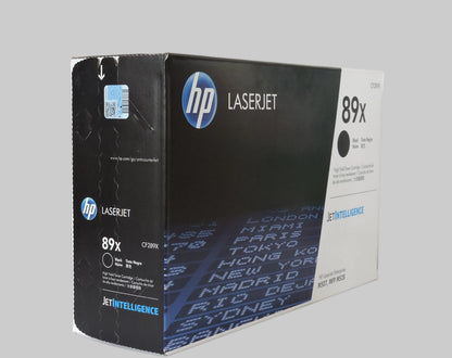 Cartucho de Tóner Negro Original HP 89X (SKU CF289X)