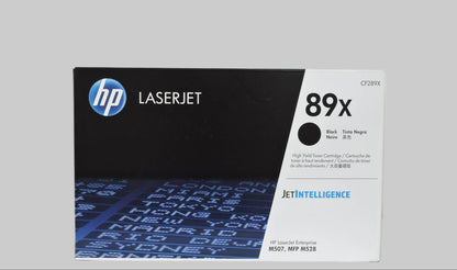Cartucho de Tóner Negro Original HP 89X (SKU CF289X)