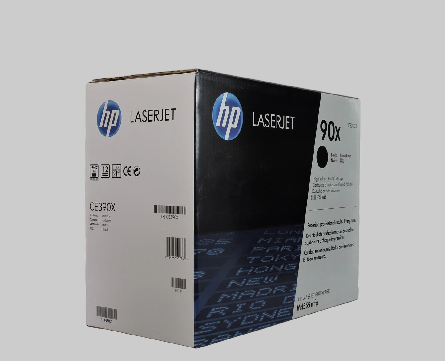 Cartucho de Tóner Negro Original HP 90X (SKU CE390X)