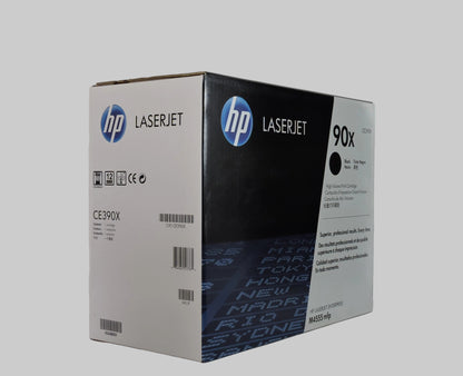 Cartucho de Tóner Negro Original HP 90X (SKU CE390X)