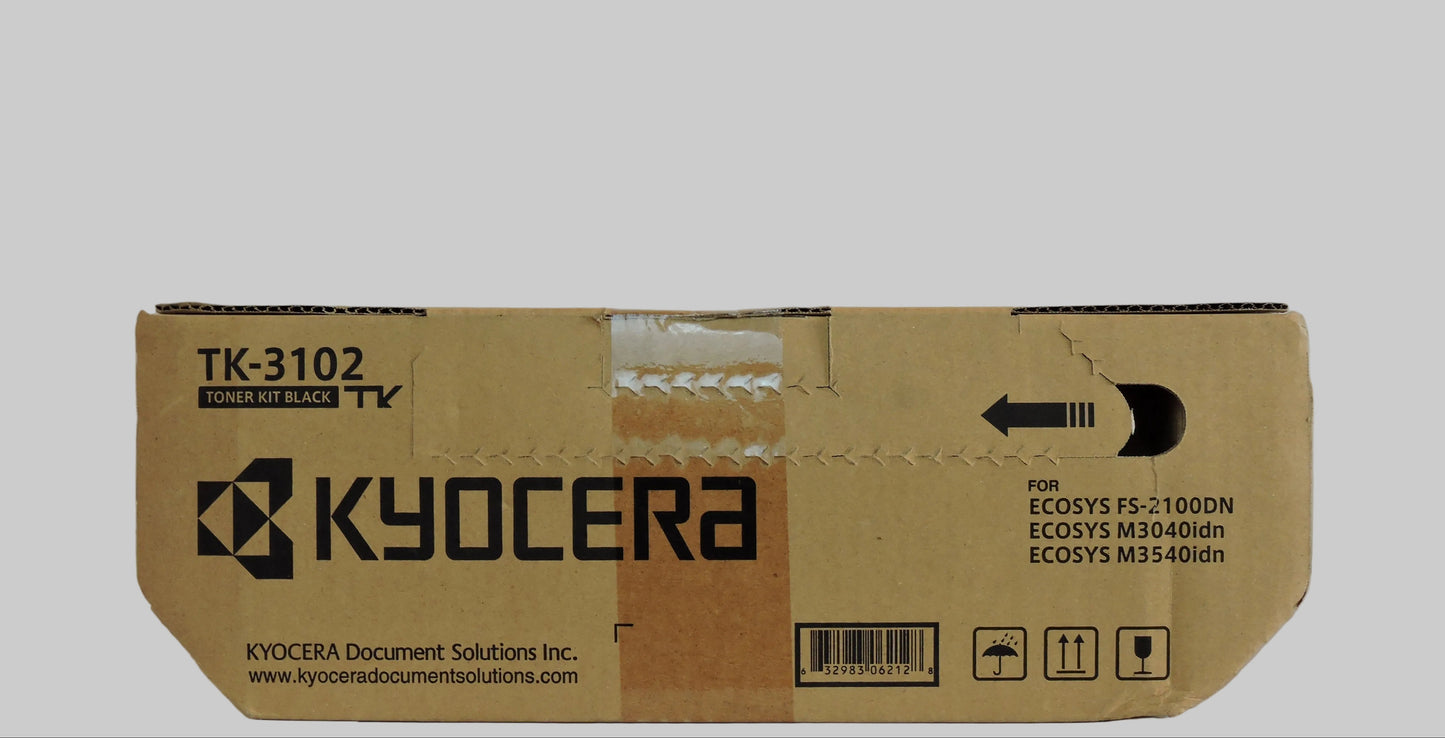 Cartucho de Tóner Negro Original Kyocera TK-3102 (SKU 1T02MS0US1)