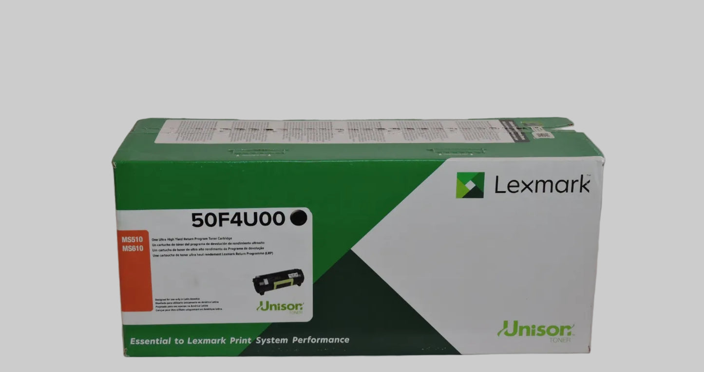 Cartucho de Tóner Negro Original Lexmark 50F4U00