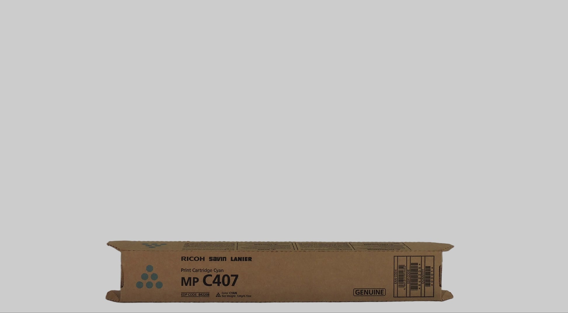 Cartucho de Impresión Cyan Original Ricoh MP C407 (SKU 842208)