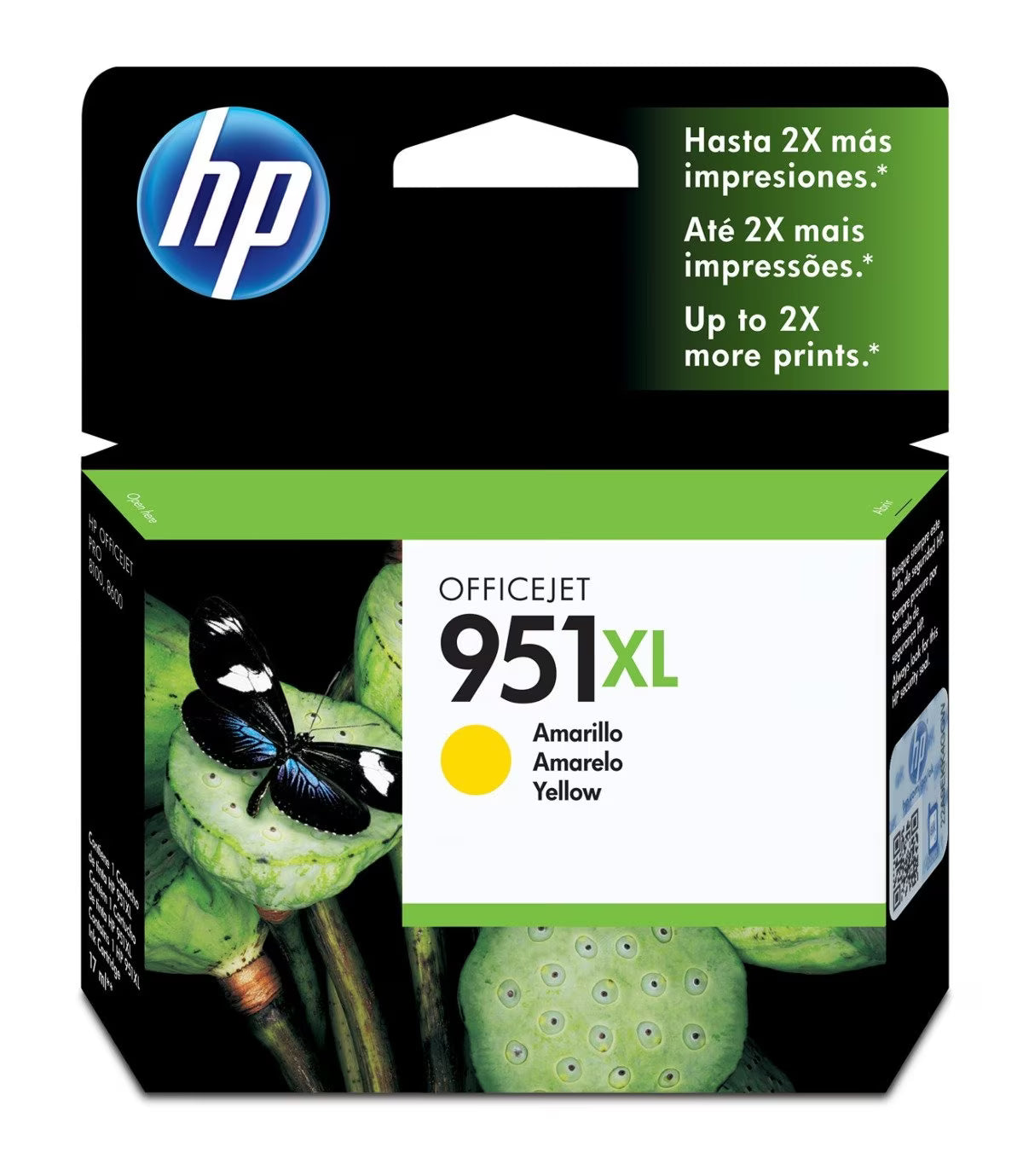 Cartucho de Tinta Amarilla  Original HP 951XL (SKU CN048A)