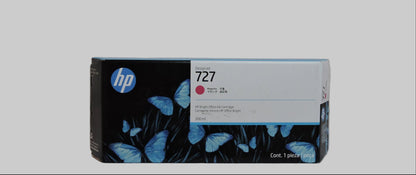 Cartucho de Tinta Magenta Original HP 727 DesignJet (SKU F9J77A)