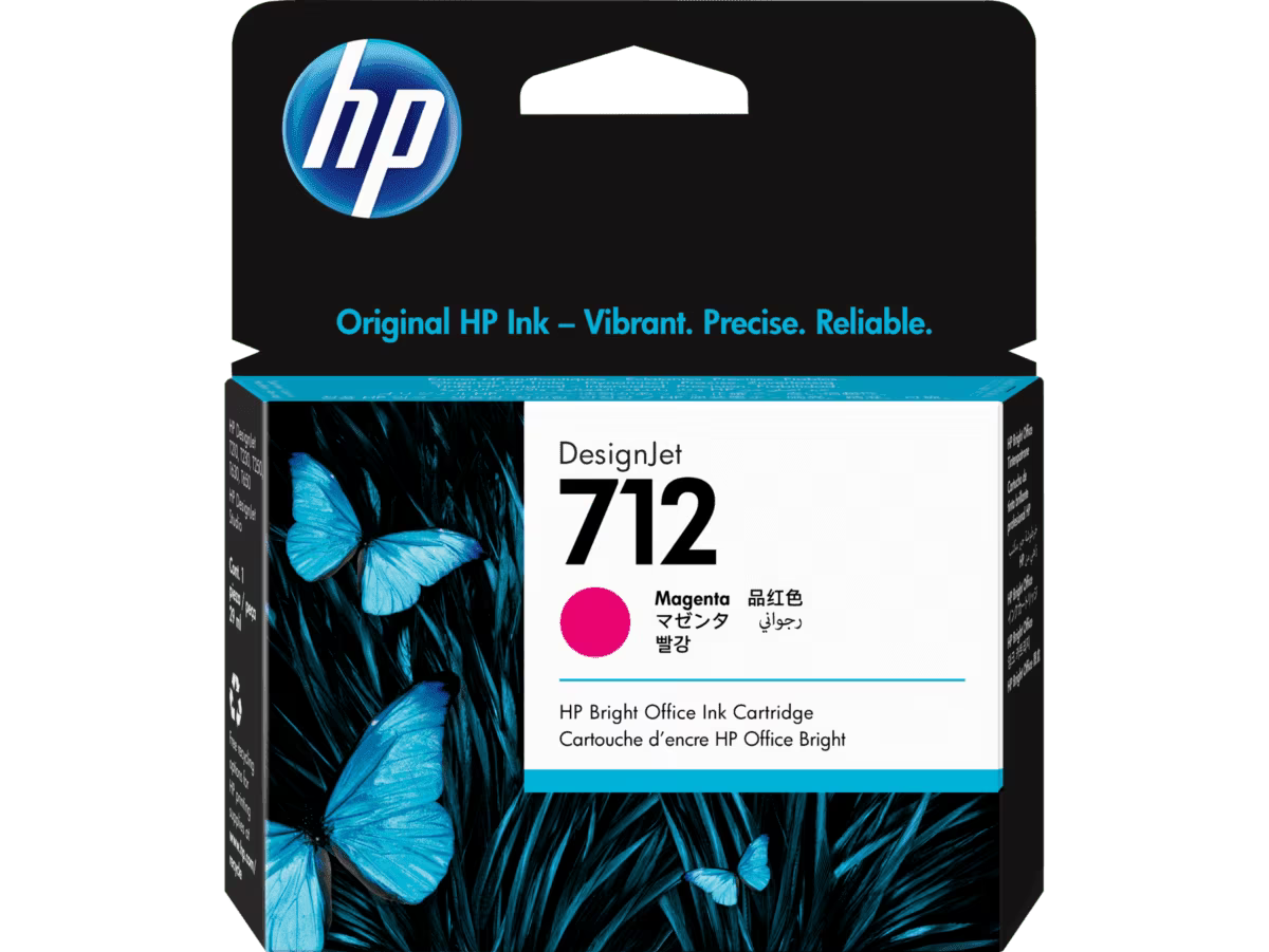 Cartucho de Tinta Magenta Original HP 772 (SKU CN629A)