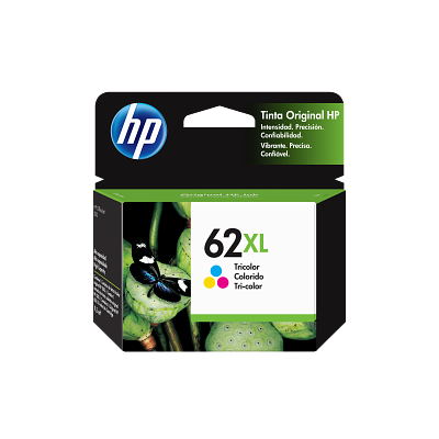 Cartucho de Tinta Original HP 62XL (SKU C2P07AL)