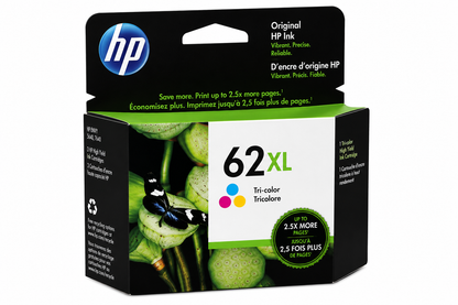 Cartucho de Tinta Original HP 62XL (SKU C2P07AL)