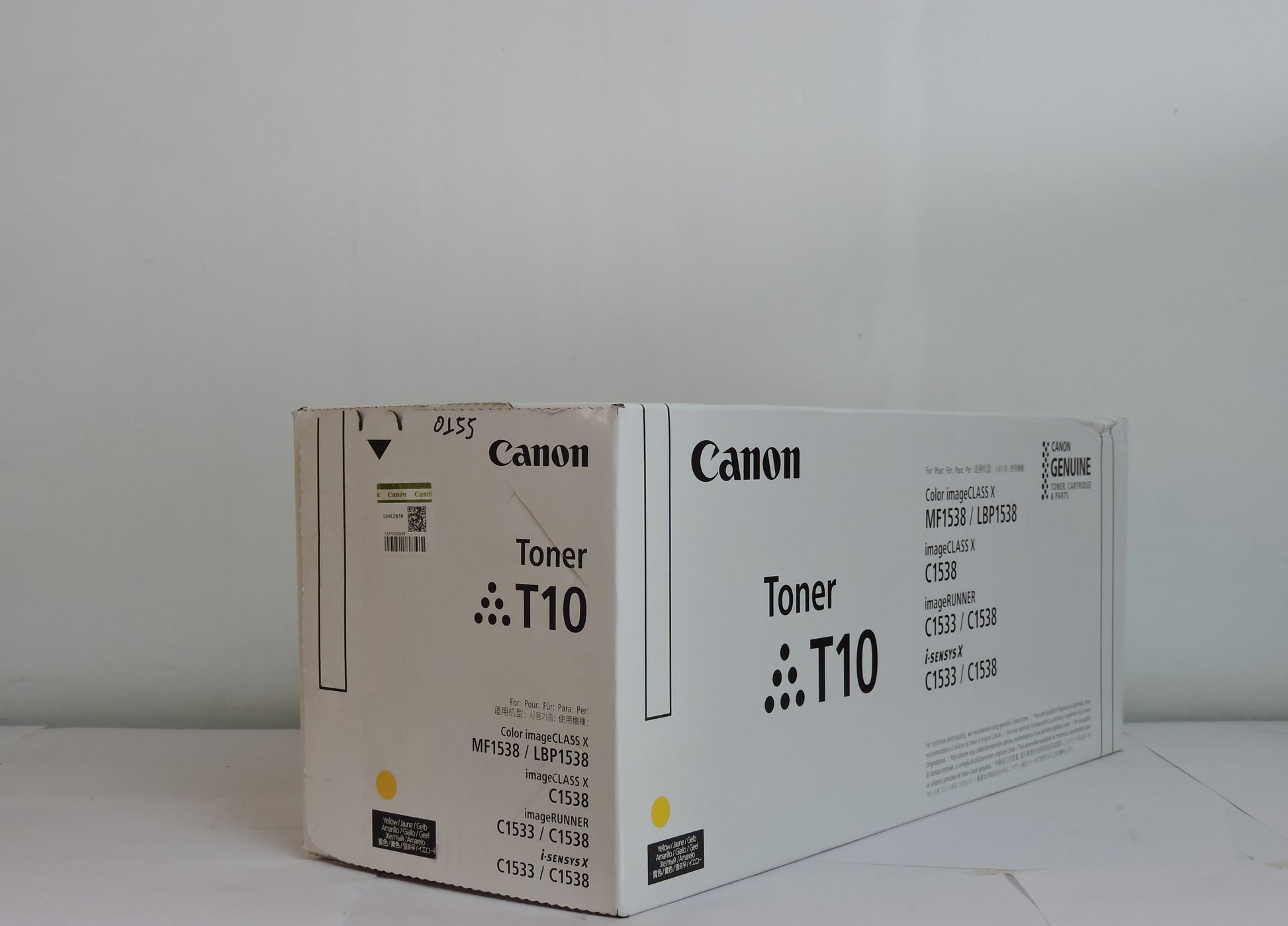 Cartucho de Tóner Amarillo Original Canon T10 (SKU 4563C001AA)
