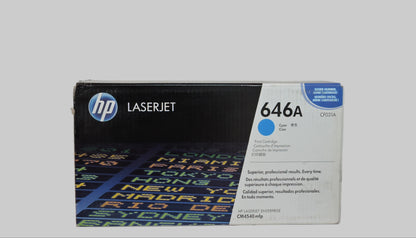Cartucho de Tóner Cian Original HP 646A (SKU CF031A)