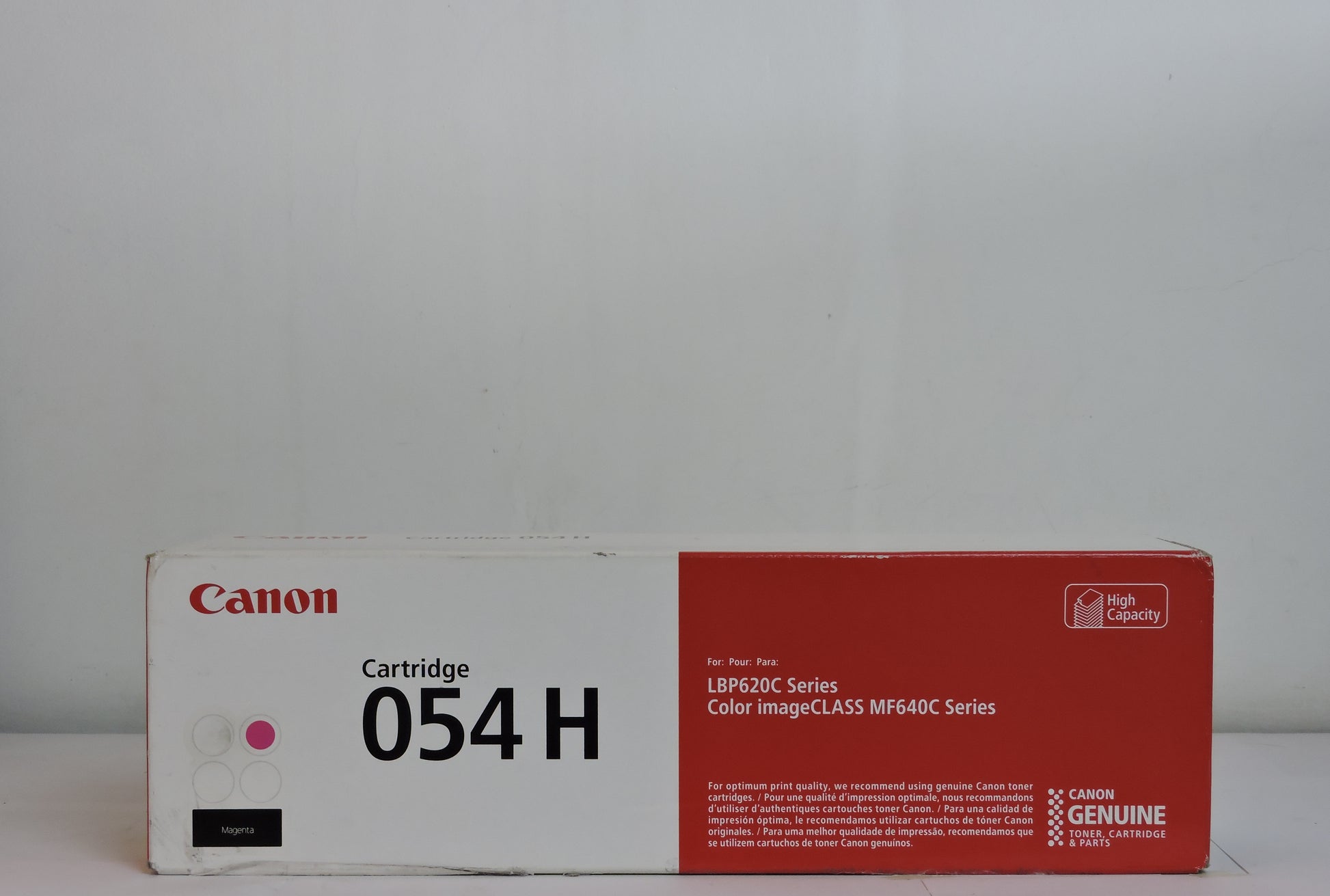 Cartucho de Tóner Magenta Original Canon 054H (SKU 3026C001AA)