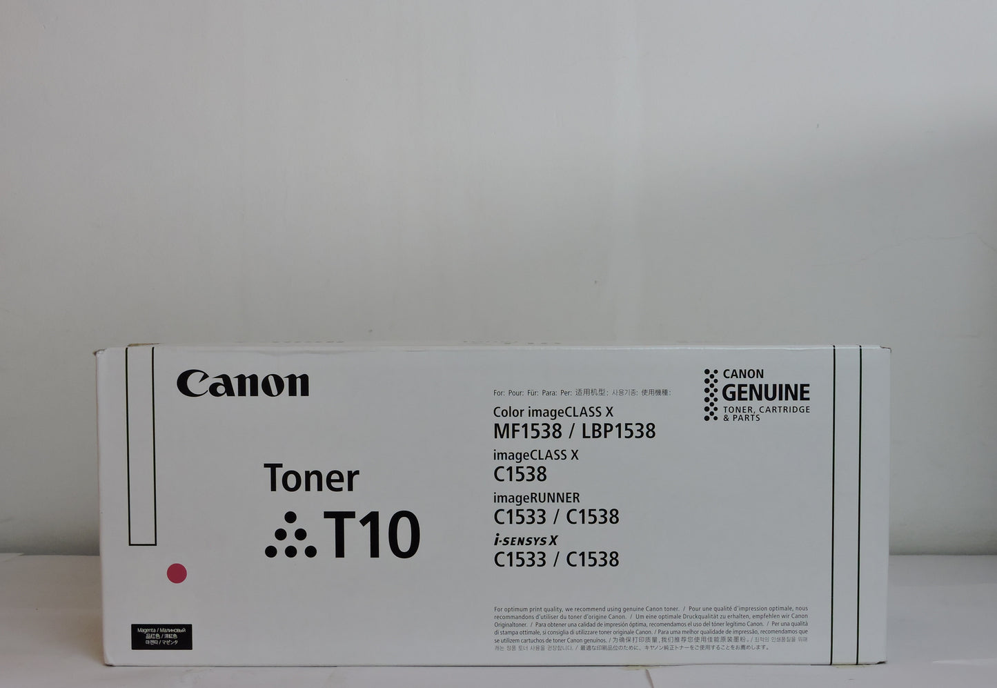 Cartucho de Tóner Magenta Original Canon T10 (SKU 4564C001AA)